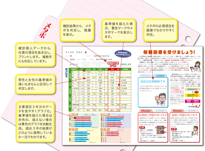 健診結果個人票
